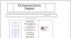 Desktop Screenshot of francescoruggiero.it