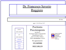 Tablet Screenshot of francescoruggiero.it